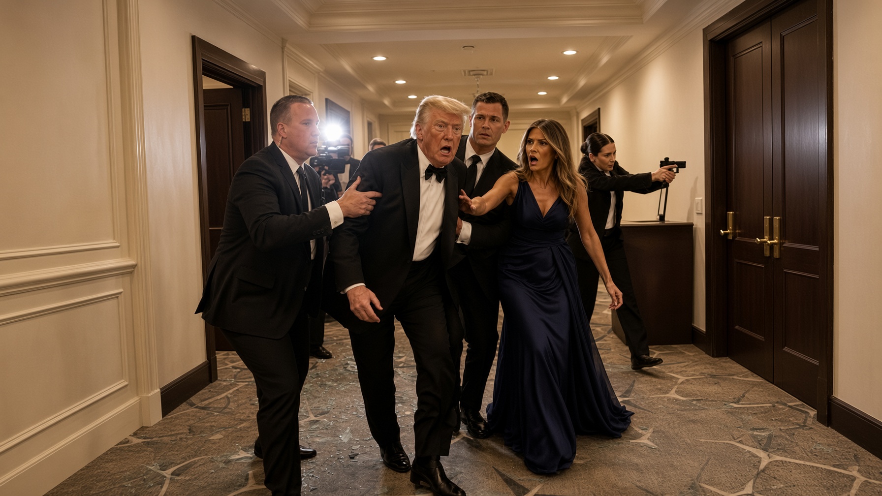 Trump shot