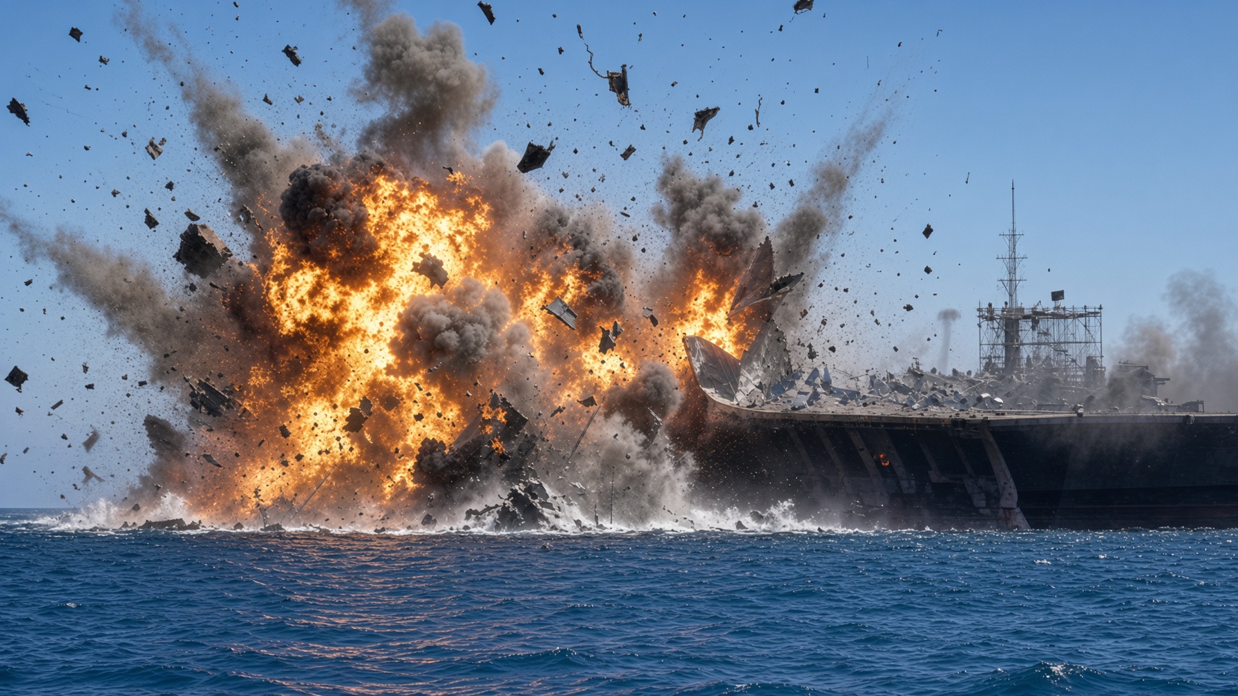 Iranian vessel aircraft carrier