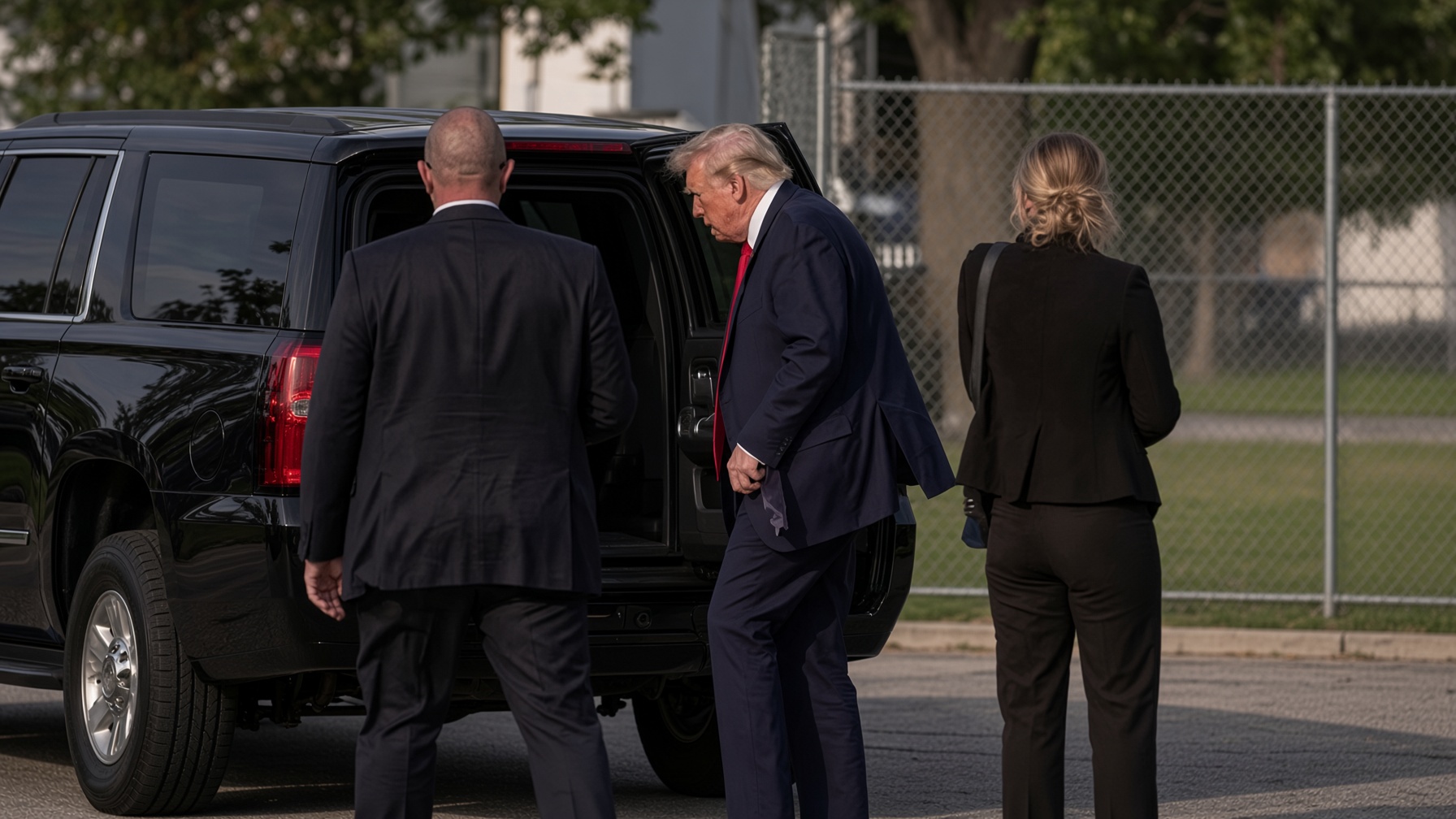Trump fall