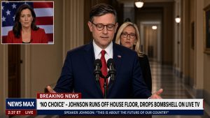 House Speaker Mike Johnson Proposes Merging Election Integrity Bill with Defense Measure to Pressure Senate….