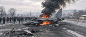 Breaking News : 10 minutes ago, the first air combat between a Russian MiG…