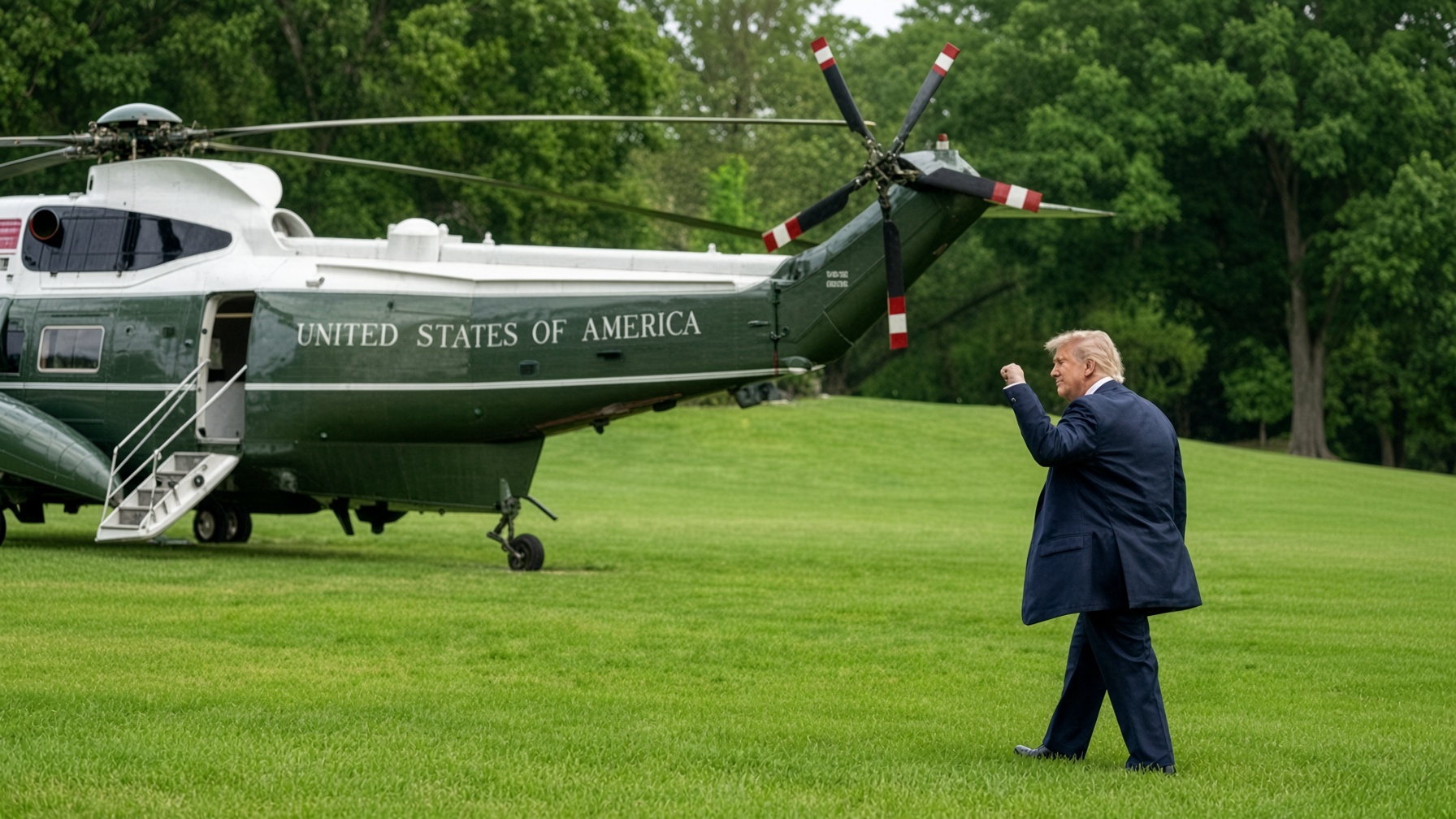 Trump Marine One photo