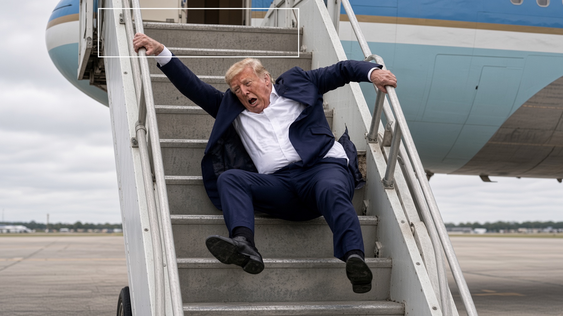 Trump fall White House